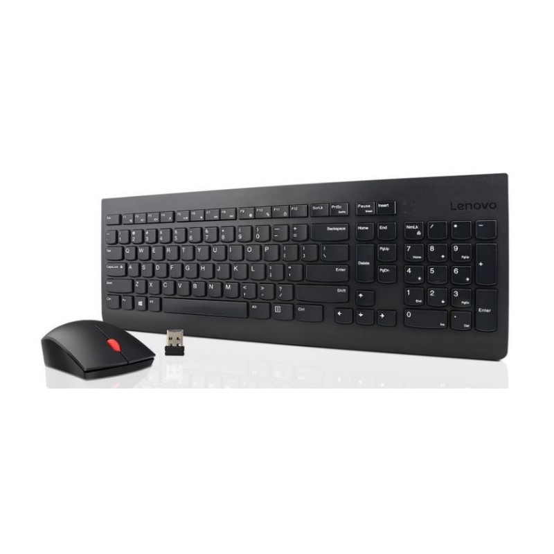 Lenovo 4X30M39472 keyboard Mouse included RF Wireless German Black